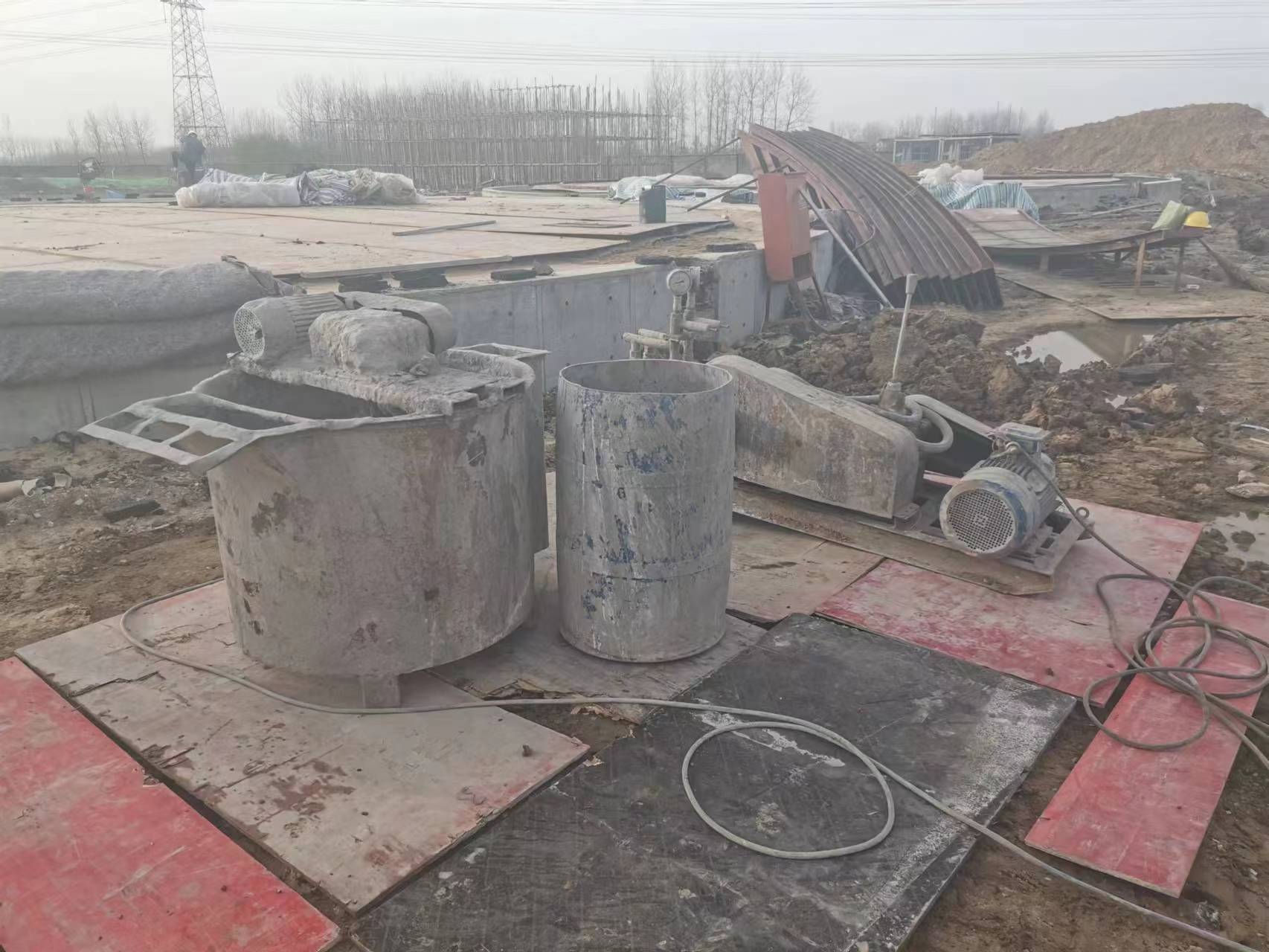 汪场镇回填土注浆