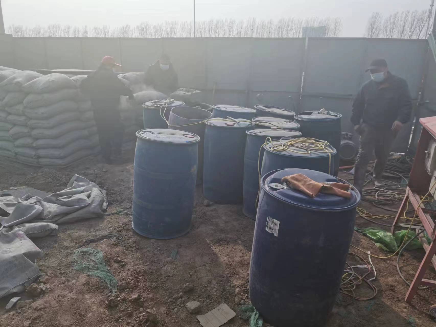 汪场镇水泥注浆